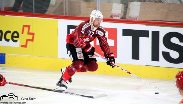 Photo hockey match Switzerland - Russia le 13/12/2019