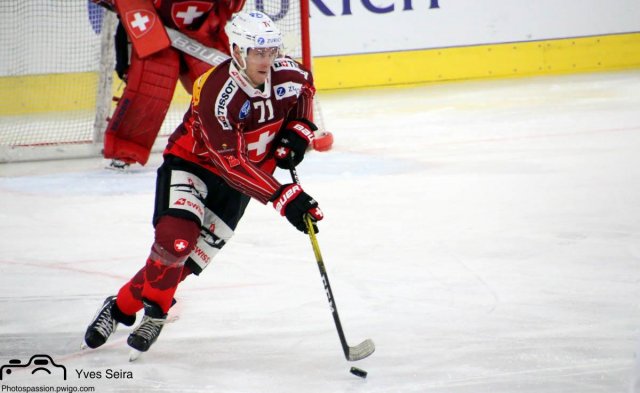 Photo hockey match Switzerland - Russia le 13/12/2019