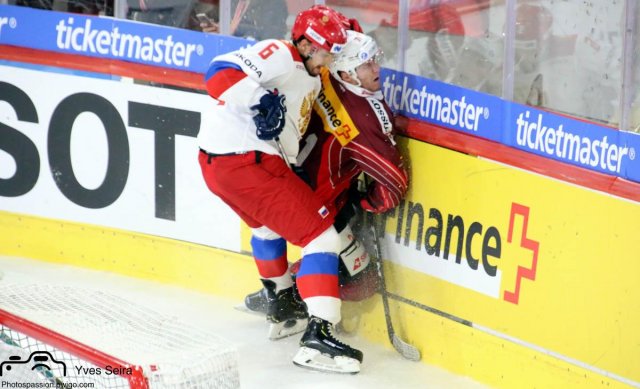 Photo hockey match Switzerland - Russia le 13/12/2019