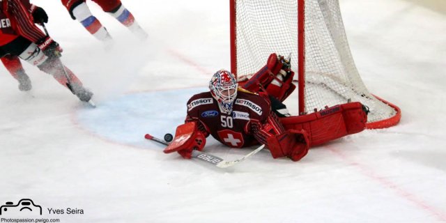 Photo hockey match Switzerland - Russia le 13/12/2019