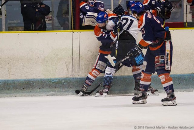 Photo hockey match Clermont-Ferrand - Marseille le 14/12/2019