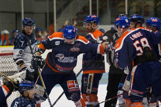 Photo hockey match Clermont-Ferrand - Marseille le 14/12/2019