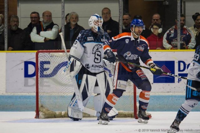 Photo hockey match Clermont-Ferrand - Marseille le 14/12/2019