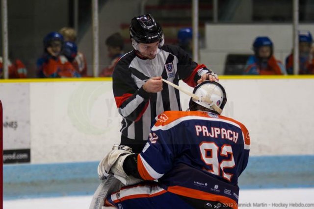 Photo hockey match Clermont-Ferrand - Marseille le 14/12/2019