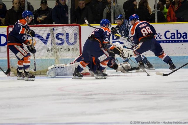 Photo hockey match Clermont-Ferrand - Marseille le 14/12/2019