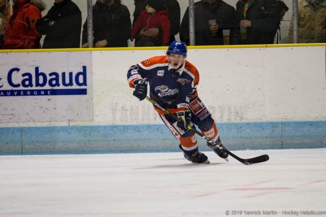 Photo hockey match Clermont-Ferrand - Marseille le 14/12/2019