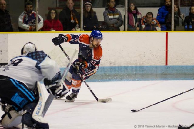 Photo hockey match Clermont-Ferrand - Marseille le 14/12/2019