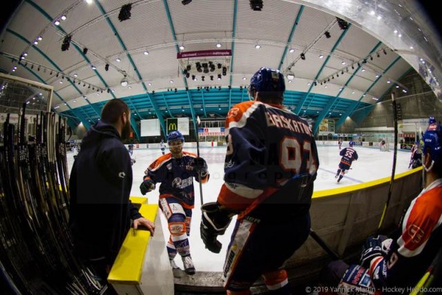 Photo hockey match Clermont-Ferrand - Marseille le 14/12/2019