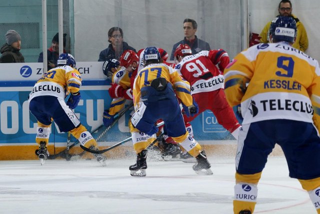 Photo hockey match Rapperswil-Jona - Davos le 15/12/2019
