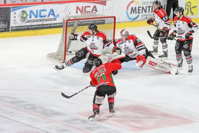 Photo hockey match Amiens  - Bordeaux le 22/12/2019