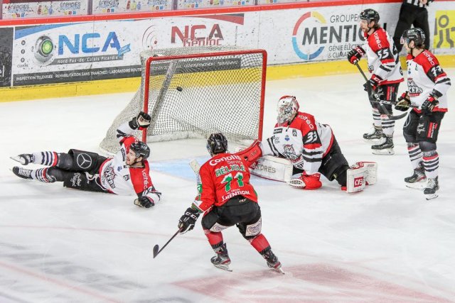 Photo hockey match Amiens  - Bordeaux le 22/12/2019