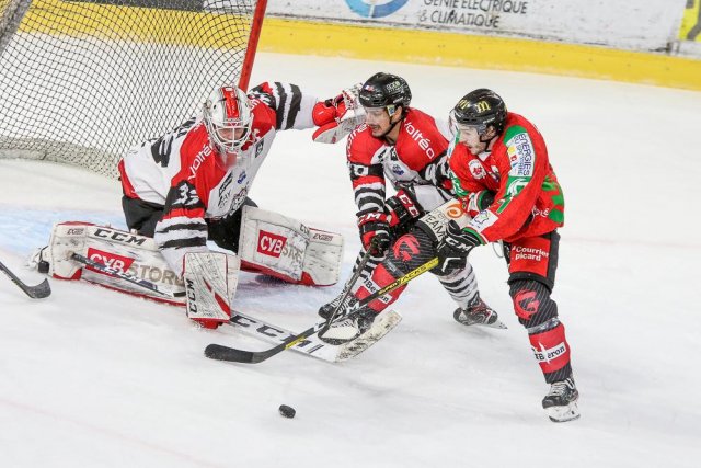 Photo hockey match Amiens  - Bordeaux le 22/12/2019