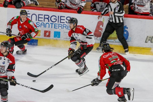 Photo hockey match Amiens  - Bordeaux le 22/12/2019