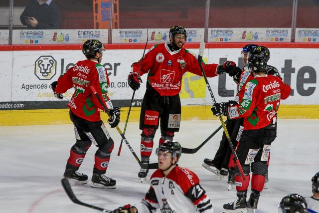 Photo hockey match Amiens  - Bordeaux le 22/12/2019