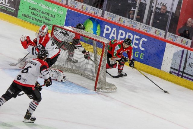 Photo hockey match Amiens  - Bordeaux le 22/12/2019