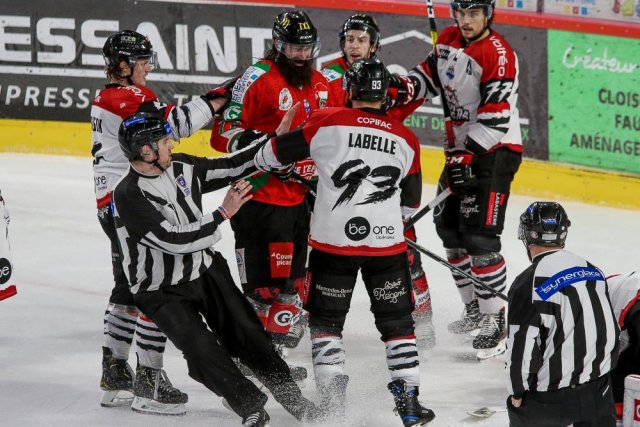 Photo hockey match Amiens  - Bordeaux le 22/12/2019
