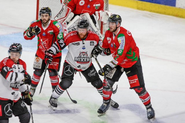 Photo hockey match Amiens  - Bordeaux le 22/12/2019