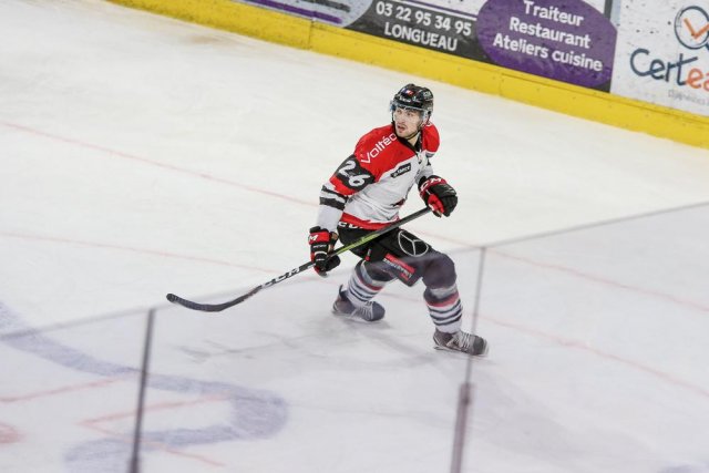 Photo hockey match Amiens  - Bordeaux le 22/12/2019