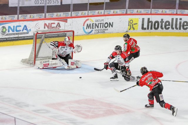Photo hockey match Amiens  - Bordeaux le 22/12/2019