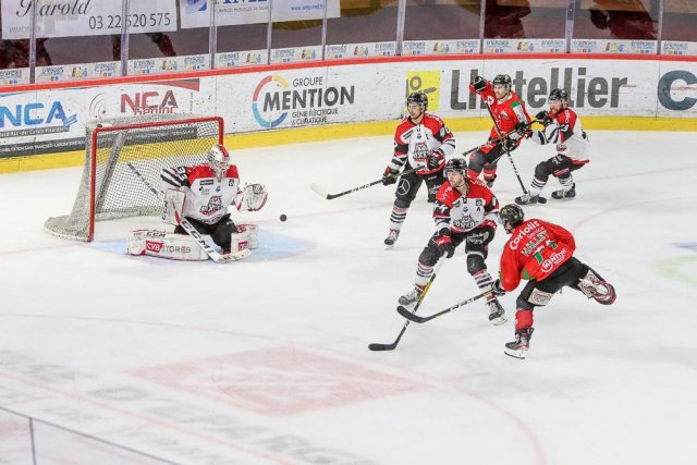 Photo hockey match Amiens  - Bordeaux le 22/12/2019