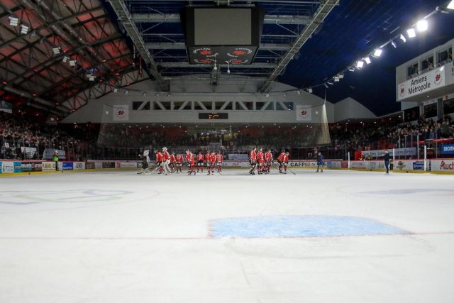 Photo hockey match Amiens  - Bordeaux le 22/12/2019