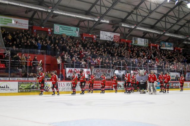Photo hockey match Amiens  - Bordeaux le 22/12/2019