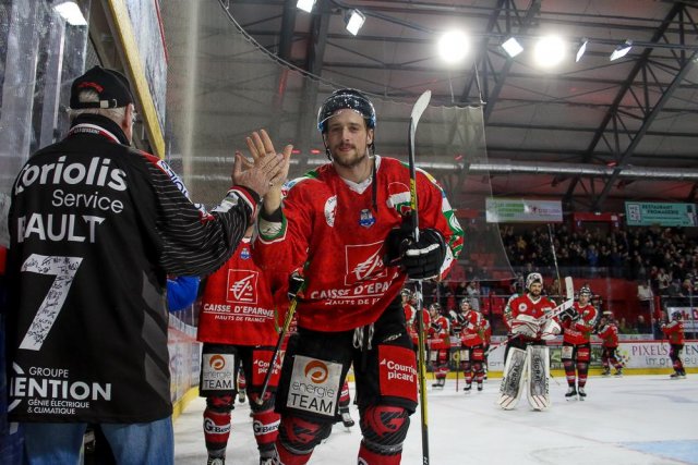 Photo hockey match Amiens  - Bordeaux le 22/12/2019