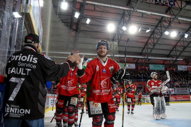 Photo hockey match Amiens  - Bordeaux le 22/12/2019