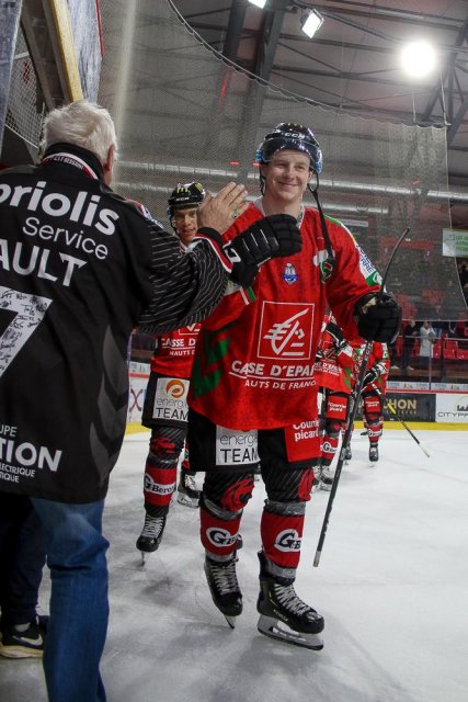 Photo hockey match Amiens  - Bordeaux le 22/12/2019