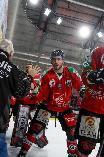 Photo hockey match Amiens  - Bordeaux le 22/12/2019