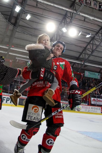 Photo hockey match Amiens  - Bordeaux le 22/12/2019