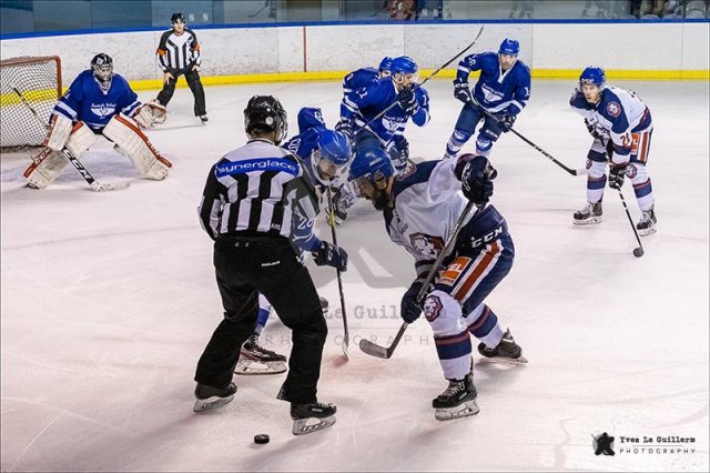 Photo hockey match Paris (FV) - Wasquehal Lille le 21/12/2019