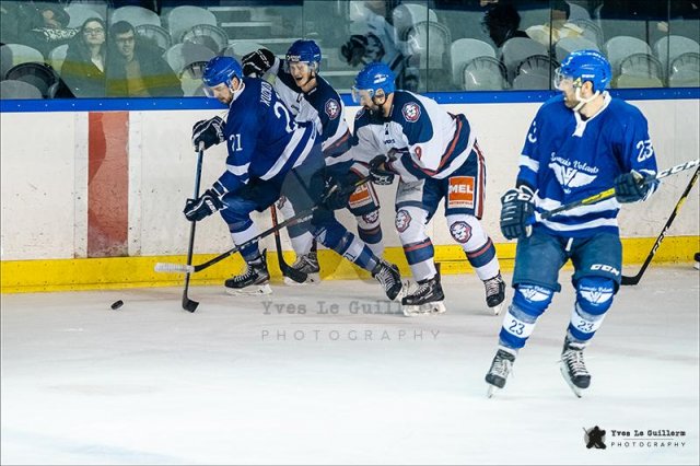 Photo hockey match Paris (FV) - Wasquehal Lille le 21/12/2019