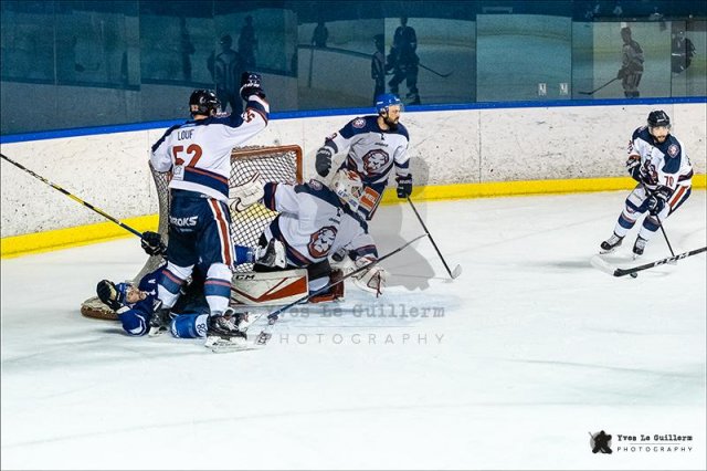 Photo hockey match Paris (FV) - Wasquehal Lille le 21/12/2019