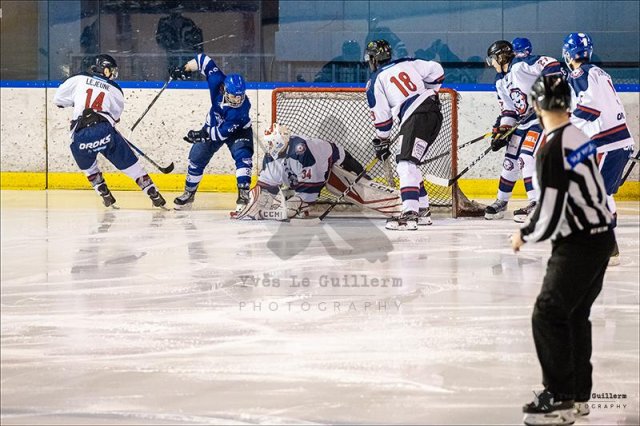 Photo hockey match Paris (FV) - Wasquehal Lille le 21/12/2019