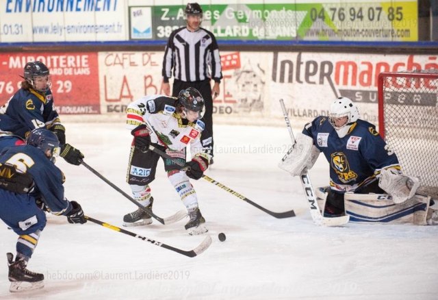 Photo hockey match Villard-de-Lans II - Nimes le 23/11/2019