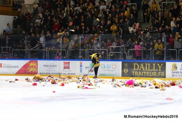 Photo hockey match Rouen - Briançon  le 28/12/2019