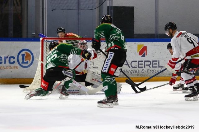 Photo hockey match Rouen - Briançon  le 28/12/2019