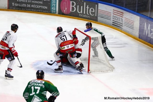 Photo hockey match Rouen - Briançon  le 28/12/2019