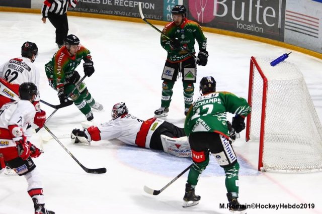 Photo hockey match Rouen - Briançon  le 28/12/2019