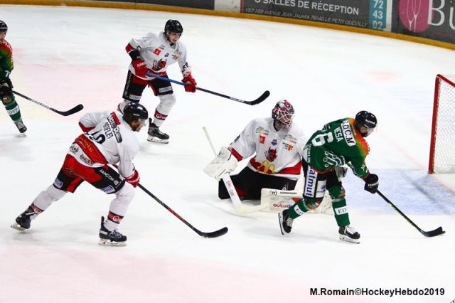 Photo hockey match Rouen - Briançon  le 28/12/2019