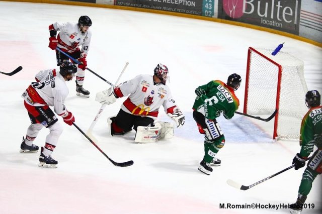 Photo hockey match Rouen - Briançon  le 28/12/2019