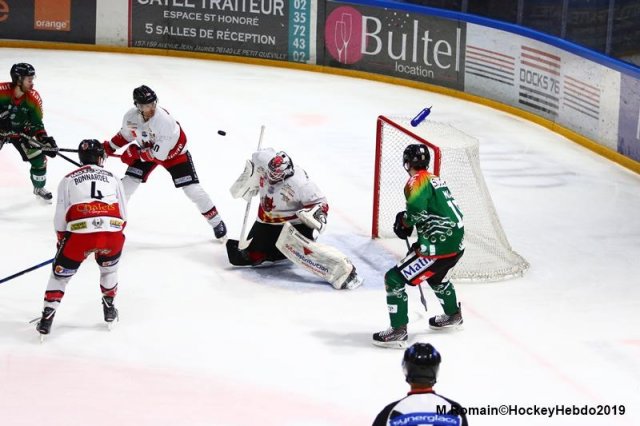 Photo hockey match Rouen - Briançon  le 28/12/2019