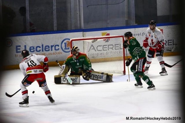 Photo hockey match Rouen - Briançon  le 28/12/2019
