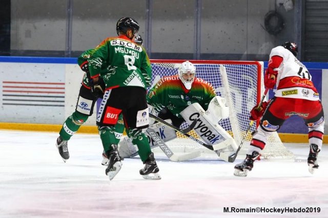 Photo hockey match Rouen - Briançon  le 28/12/2019