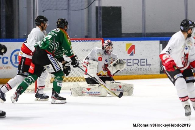 Photo hockey match Rouen - Briançon  le 28/12/2019