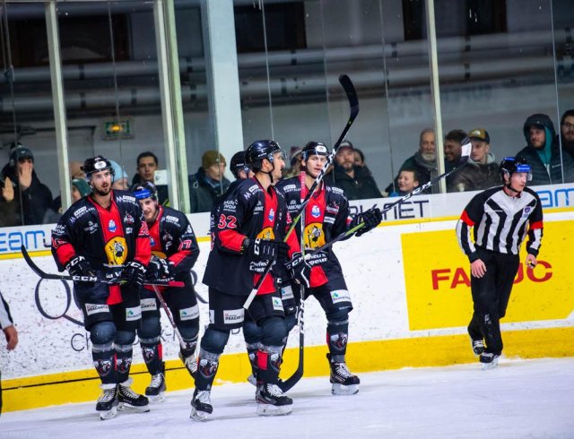 Photo hockey match Chamonix  - Grenoble  le 30/12/2019