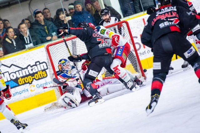 Photo hockey match Chamonix  - Grenoble  le 30/12/2019