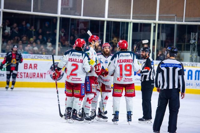 Photo hockey match Chamonix  - Grenoble  le 30/12/2019