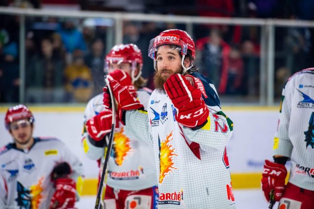Photo hockey match Chamonix  - Grenoble  le 30/12/2019